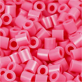 Foto kralen, afm 5x5 mm, gatgrootte 2,5 mm, medium, antiek roze (25), 1100 stuk/ 1 doos [HOB-755250]