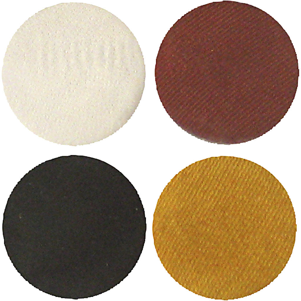 Eulenspiegel Schmink - Motieven set, leeuw, diverse kleuren, 1 set [HOB-76109]