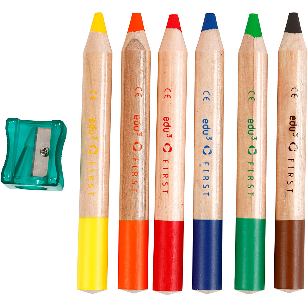 EDU FIRST, dikte 13 mm, vulling 8 mm, 6 stuk/ 1 doos [HOB-408165]