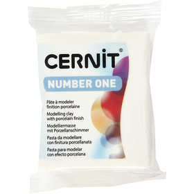 Cernit, porcelain white (010), 56 gr/ 1 doos [HOB-78006]