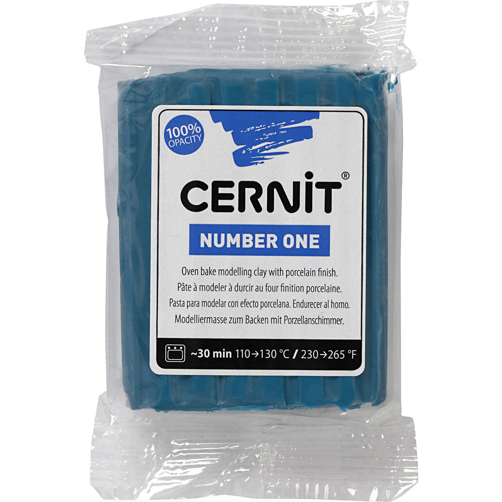 Cernit, duck blue (230), 56 gr/ 1 doos [HOB-78007]