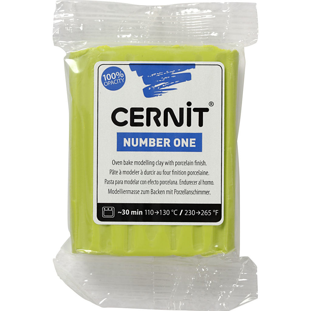 Cernit, lime green (601), 56 gr/ 1 doos [HOB-78026]