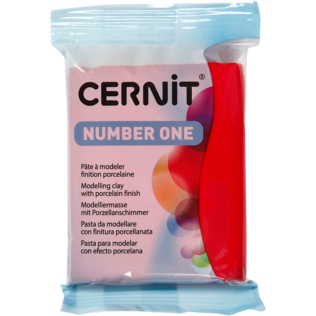 Cernit, kerstrood (463), 56 gr/ 1 doos [HOB78036]