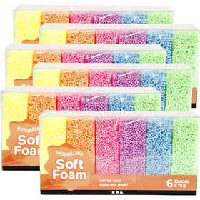 Soft Foam, diverse kleuren, 6 doos/ 1 doos [HOB-78059]