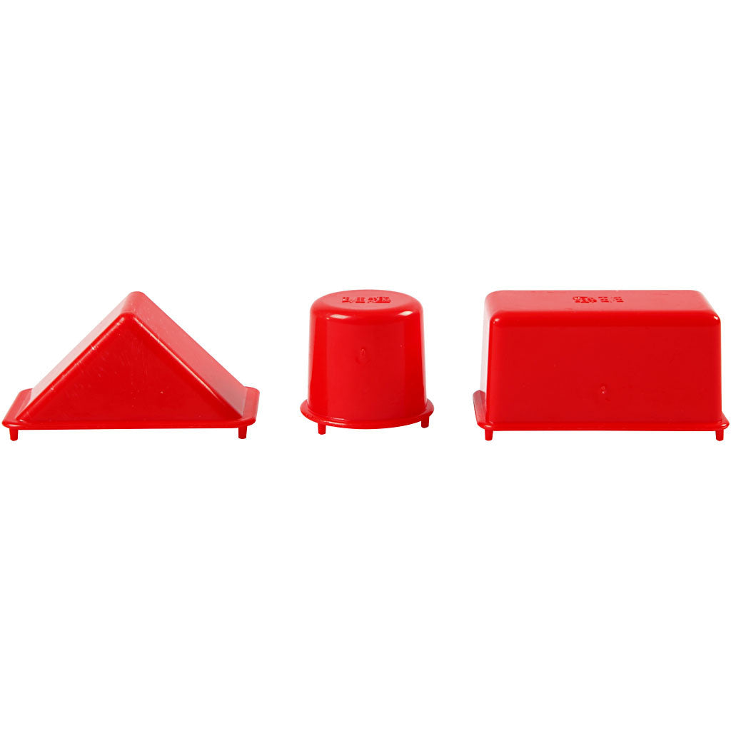 Vormpjes, geometrie, afm 3,5-9,5 cm, 12 stuk/ 1 doos [HOB-78273]