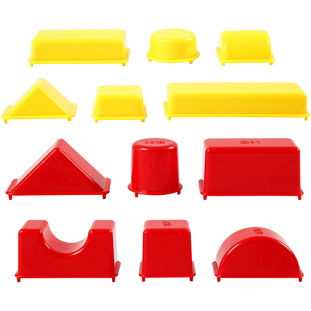 Vormpjes, afm 3,5-9,5 cm, 36 stuk/ 1 doos [HOB-78275]