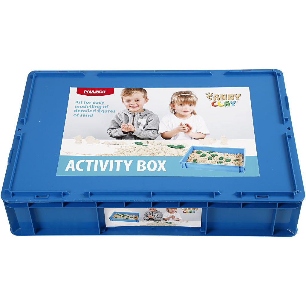 Sandy Clay® , H: 12 cm, afm 40x60 cm, naturel, 6 kg/ 1 doos [HOB-78276]