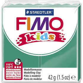 FIMO® Kids Boetseerklei, groen, 42 gr/ 1 doos [HOB-78529]