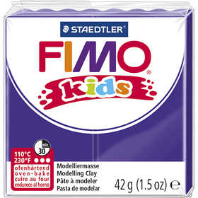 FIMO® Kids Boetseerklei, paars, 42 gr/ 1 doos [HOB-78531]