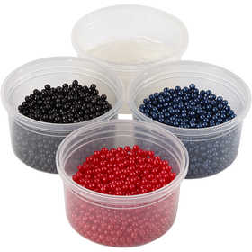 Pearl Clay®, diverse kleuren, 3x25+38 gr, 1 set [HOB-78727]