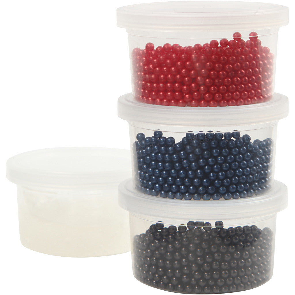 Pearl Clay®, diverse kleuren, 3x25+38 gr, 1 set [HOB-78727]