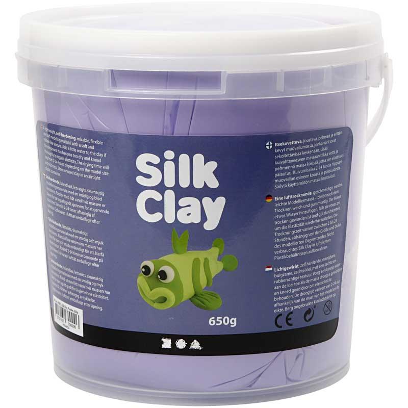 Silk Clay®, paars, 650 gr/ 1 emmer [HOB-78815]