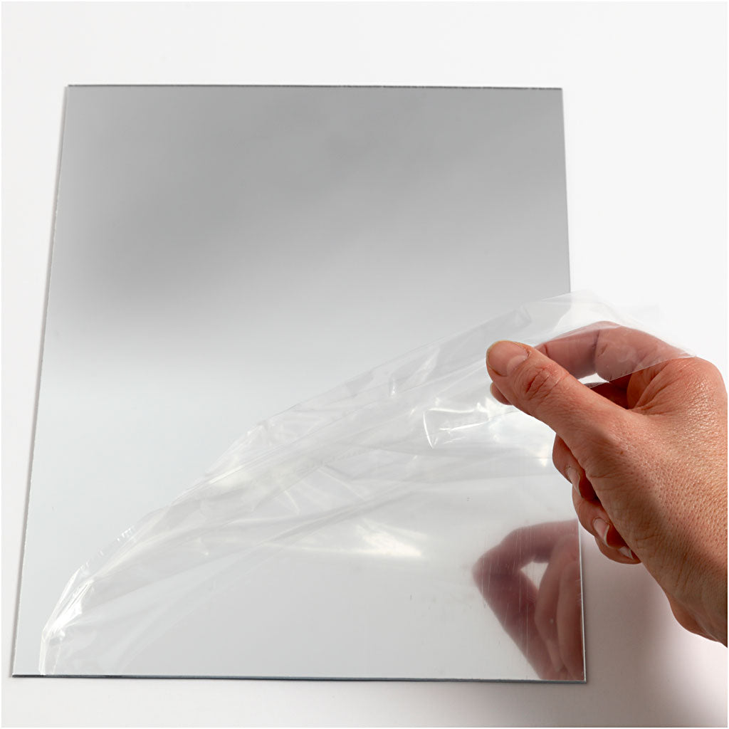 Plastic spiegel, vel 29,5x21 cm, dikte 1,1 mm, 1 vel [HOB-790940]