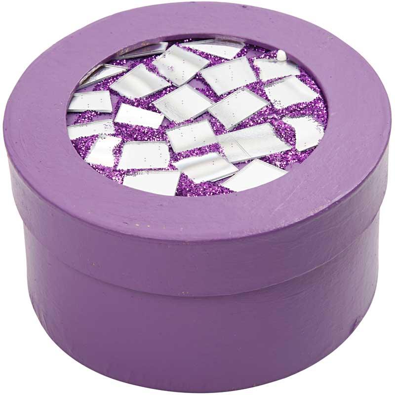 Plastic spiegel, vel 29,5x21 cm, dikte 1,1 mm, 10 vel/ 1 doos [HOB-79094]