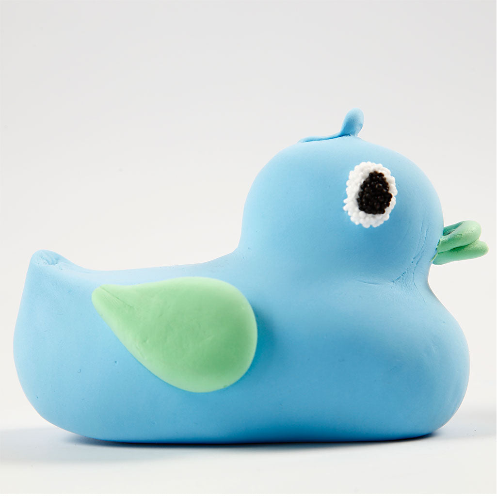 Silk Clay®, neon blauw, 40 gr/ 1 Doosje [HOB-79117]