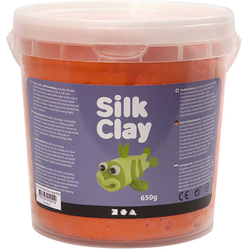 Silk Clay®, oranje, 650 gr/ 1 emmer [HOB-79124]