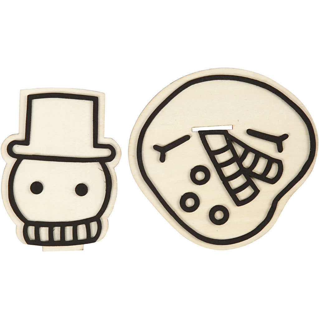 Figuur om te decoreren, H: 11,5 cm, 1 stuk [HOB-791948]