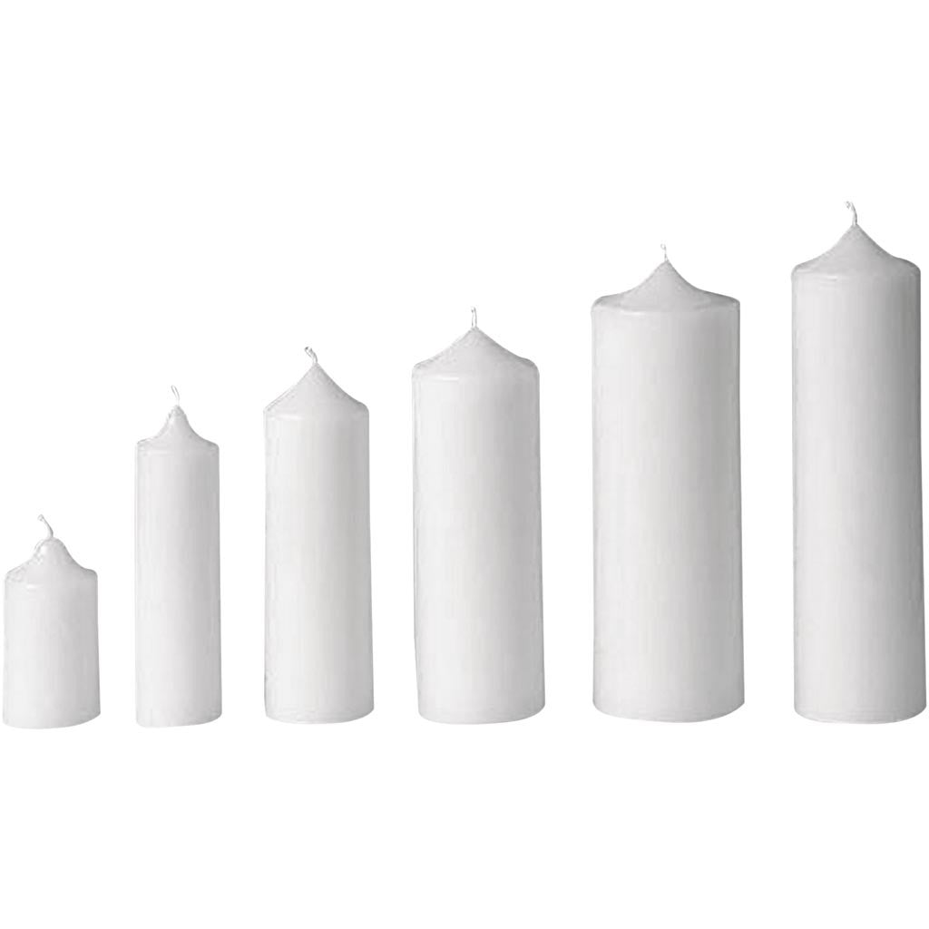 Kaarsen gietvorm, Cylinder, afm 185x70 mm, 1 stuk [HOB-79209]