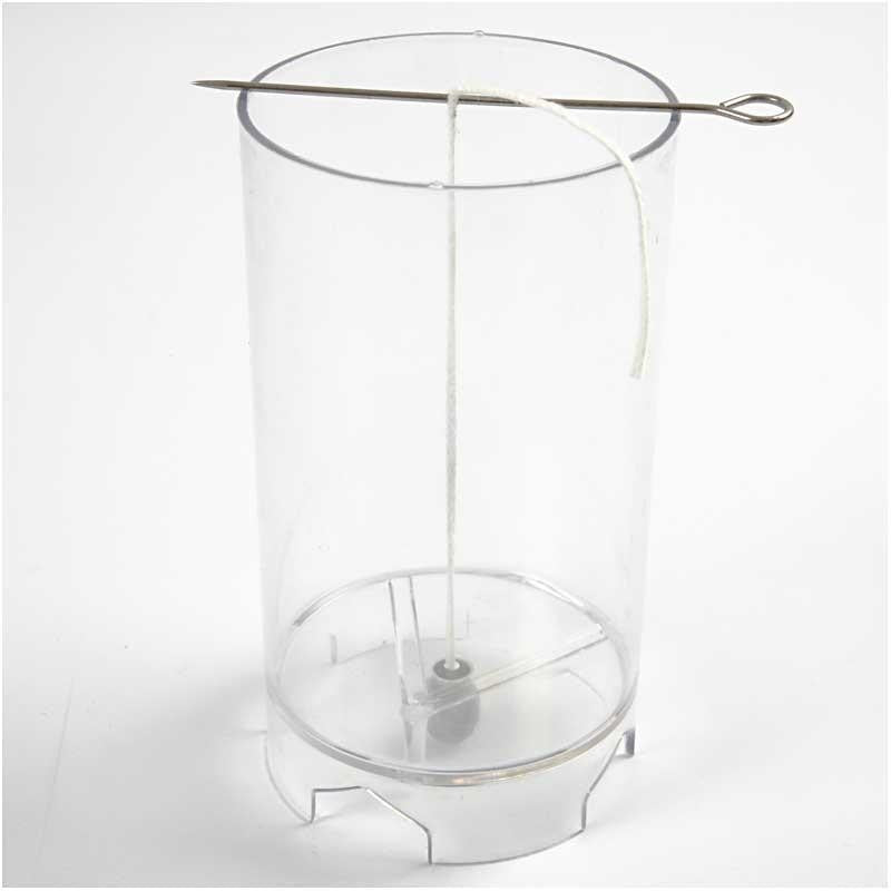 Kaarsenlonthouders, L: 10 cm, 10 stuk/ 1 doos [HOB-79260]