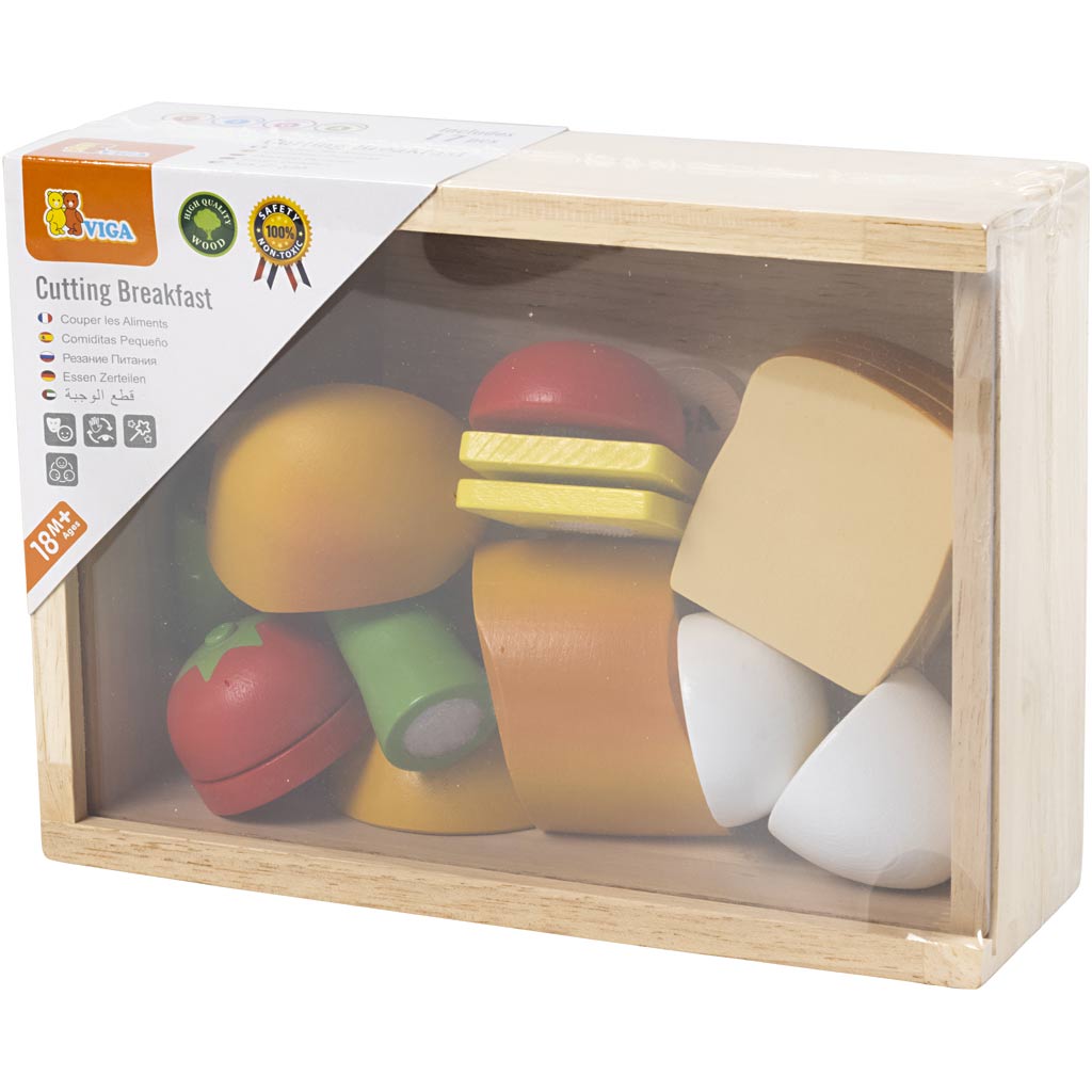 VIGA Ontbijtset, diverse kleuren, 1 set [HOB-907718]