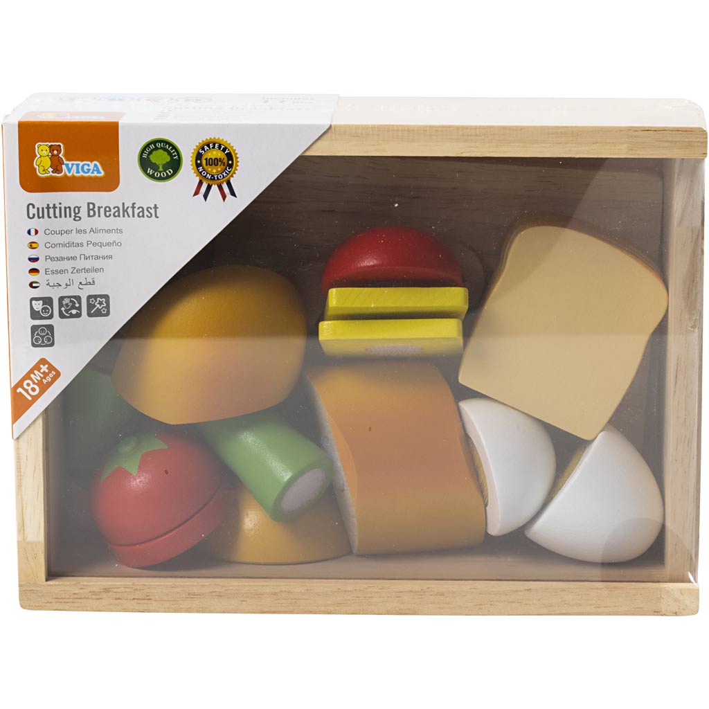 VIGA Ontbijtset, diverse kleuren, 1 set [HOB-907718]