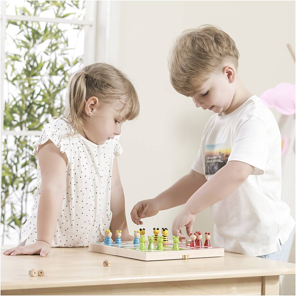 VIGA Ludo dieren bordspel, 1 set [HOB-907762]