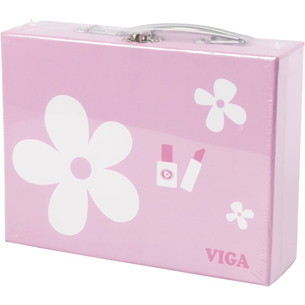 VIGA houten schoonheidsspeelset, 10 onderdelen/ 1 set [HOB-908491]