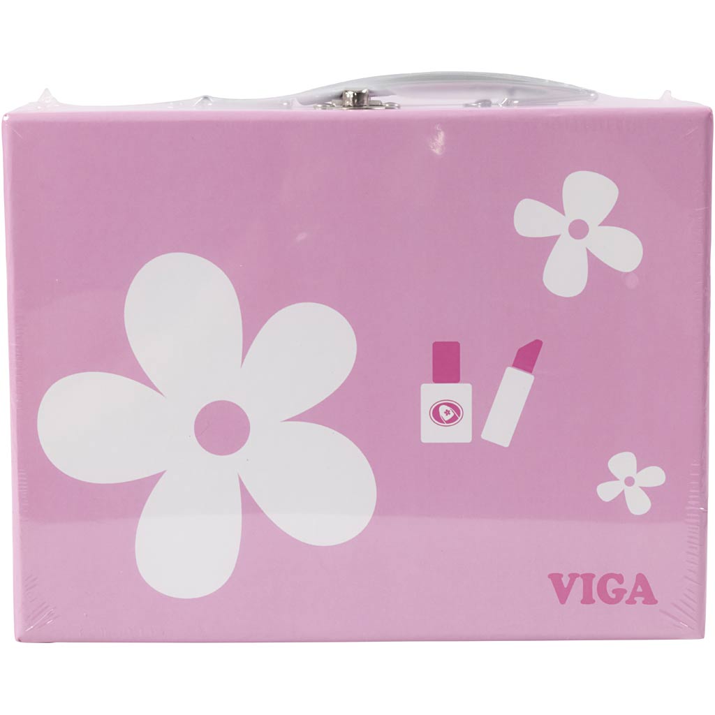 VIGA houten schoonheidsspeelset, 10 onderdelen/ 1 set [HOB-908491]