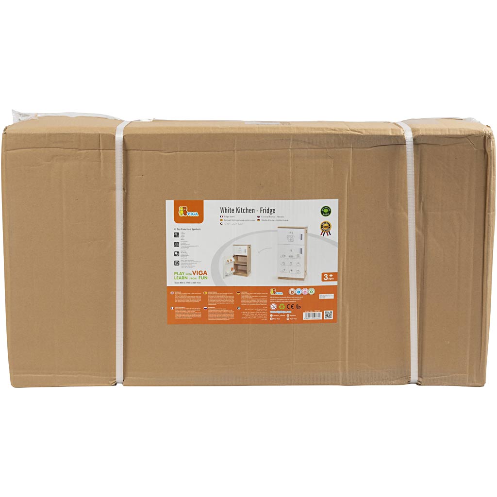 VIGA Speelkoelkast, H: 79 cm, D: 34 cm, B: 40 cm, 1 stuk [HOB-908571]