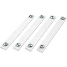 Montageset voor papier opslagrek, L: 100 mm, B: 30 mm, 1 set [HOB-93235]