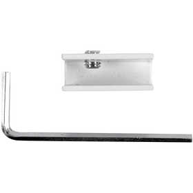 Verzamelprofiel, H: 22 mm, D: 11 cm, B: 32 mm, wit, 1 stuk [HOB-93269]