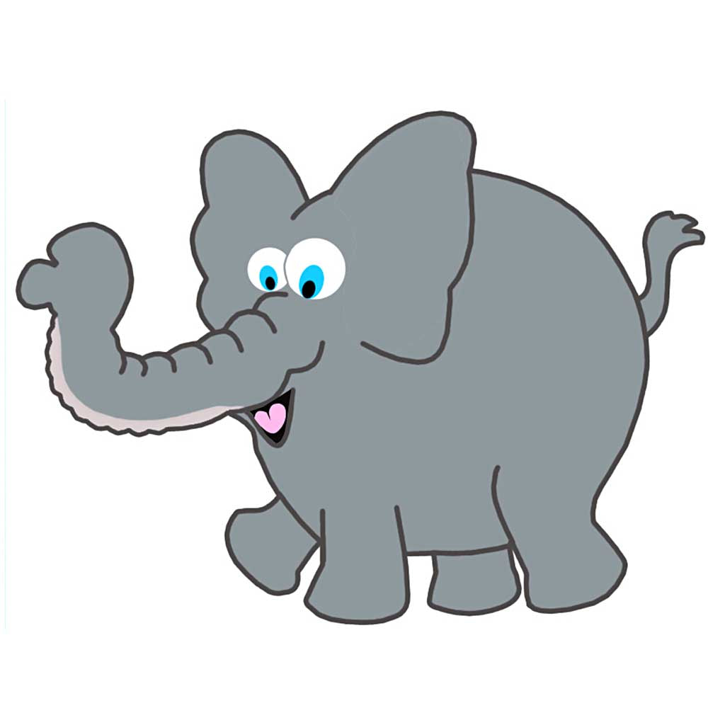 Jungledieren, H: 14-25 cm, B: 12-23 cm, 230 gr, wit, 16 stuk/ 1 doos [HOB-95218]