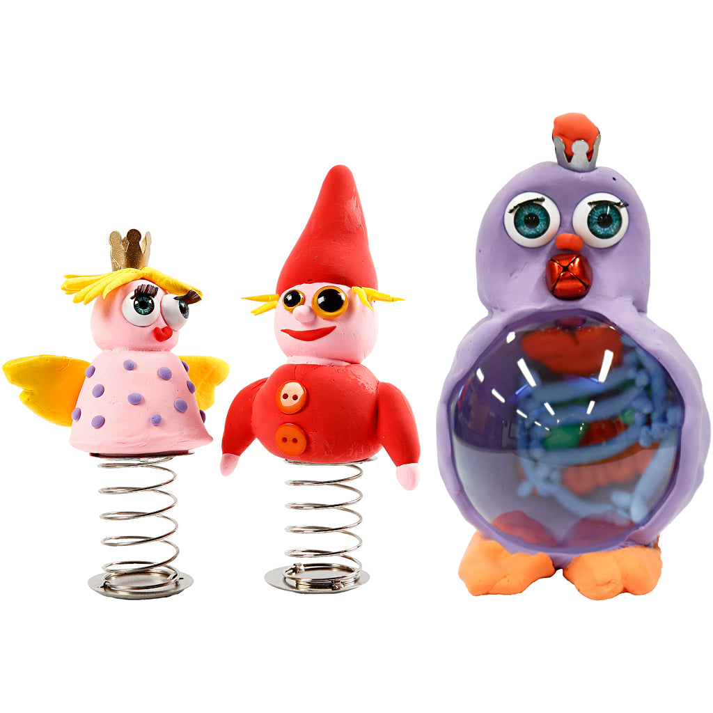 Funny Friends, klassenset, diverse kleuren, 1 set [HOB-97250]