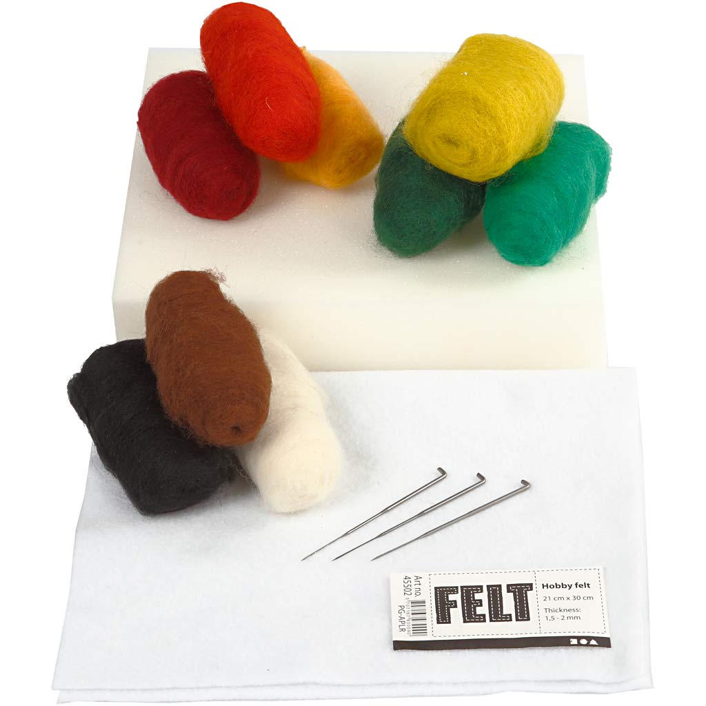 Creatief Leren Kit, beige, 1 set [HOB-97437]