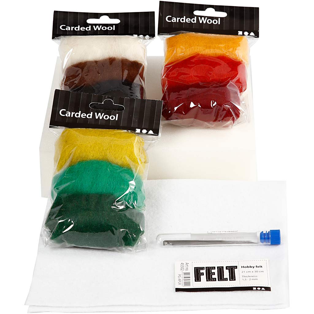 Creatief Leren Kit, beige, 1 set [HOB-97437]