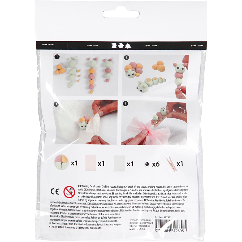 Mini Creative Kit, vlinder levenscyclus, 1 doos [HOB-977323]