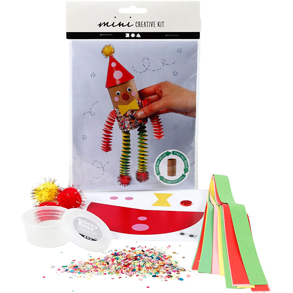 Creative mini kit, Toiletrol Clown, 1 doos [HOB-977432]