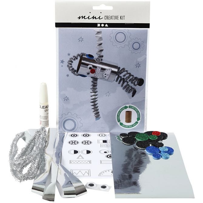 Creative mini kit, Toiletrol robot, 1 doos [HOB-977434]
