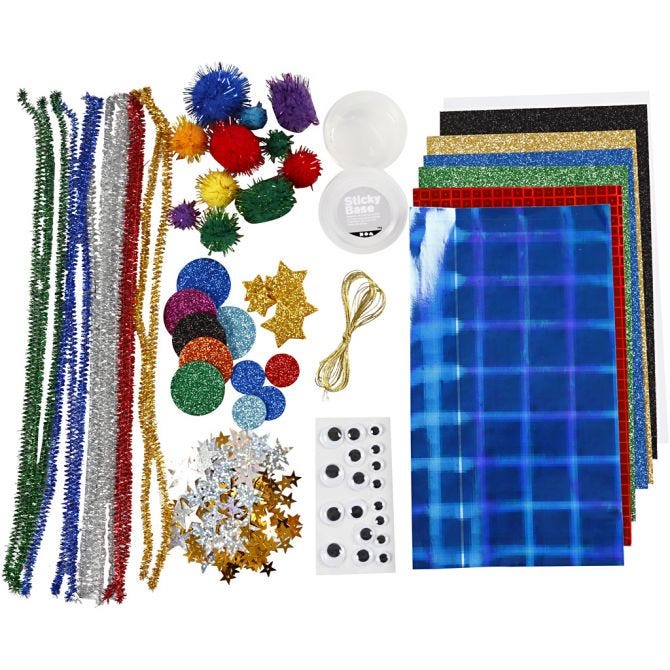 Hobby basismaterialen, Ruimte, 1 doos [HOB-977440]