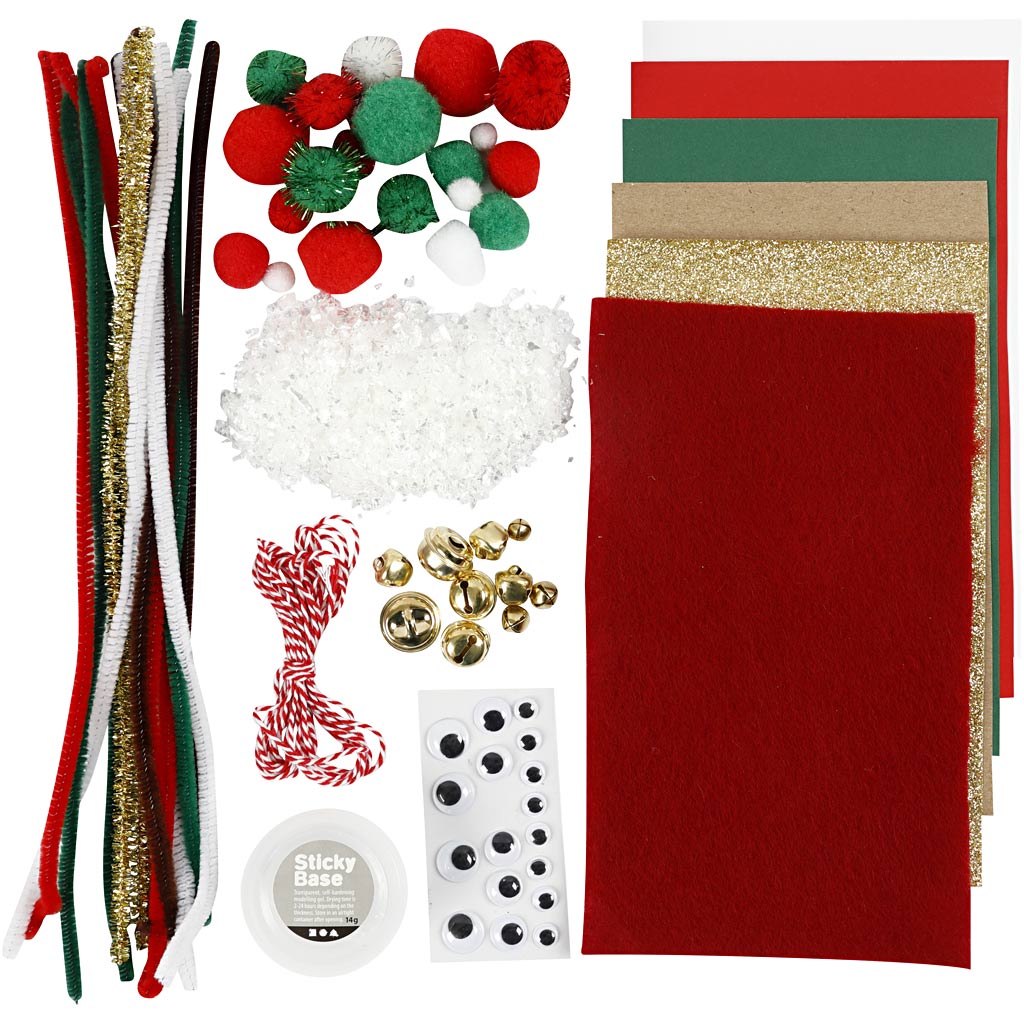 Hobby basismaterialen, Kerst, 1 doos [HOB-977443]