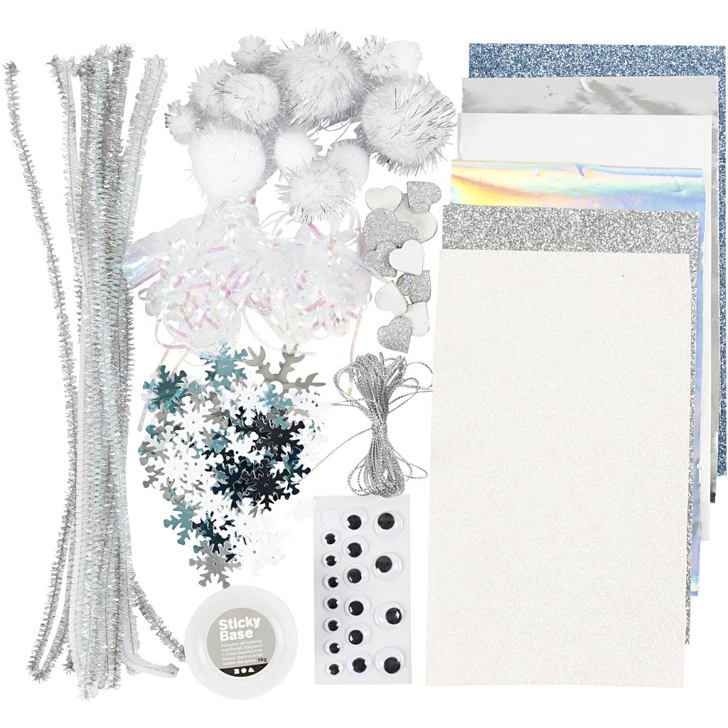 Hobby basismaterialen, Winter, 1 doos [HOB-977445]