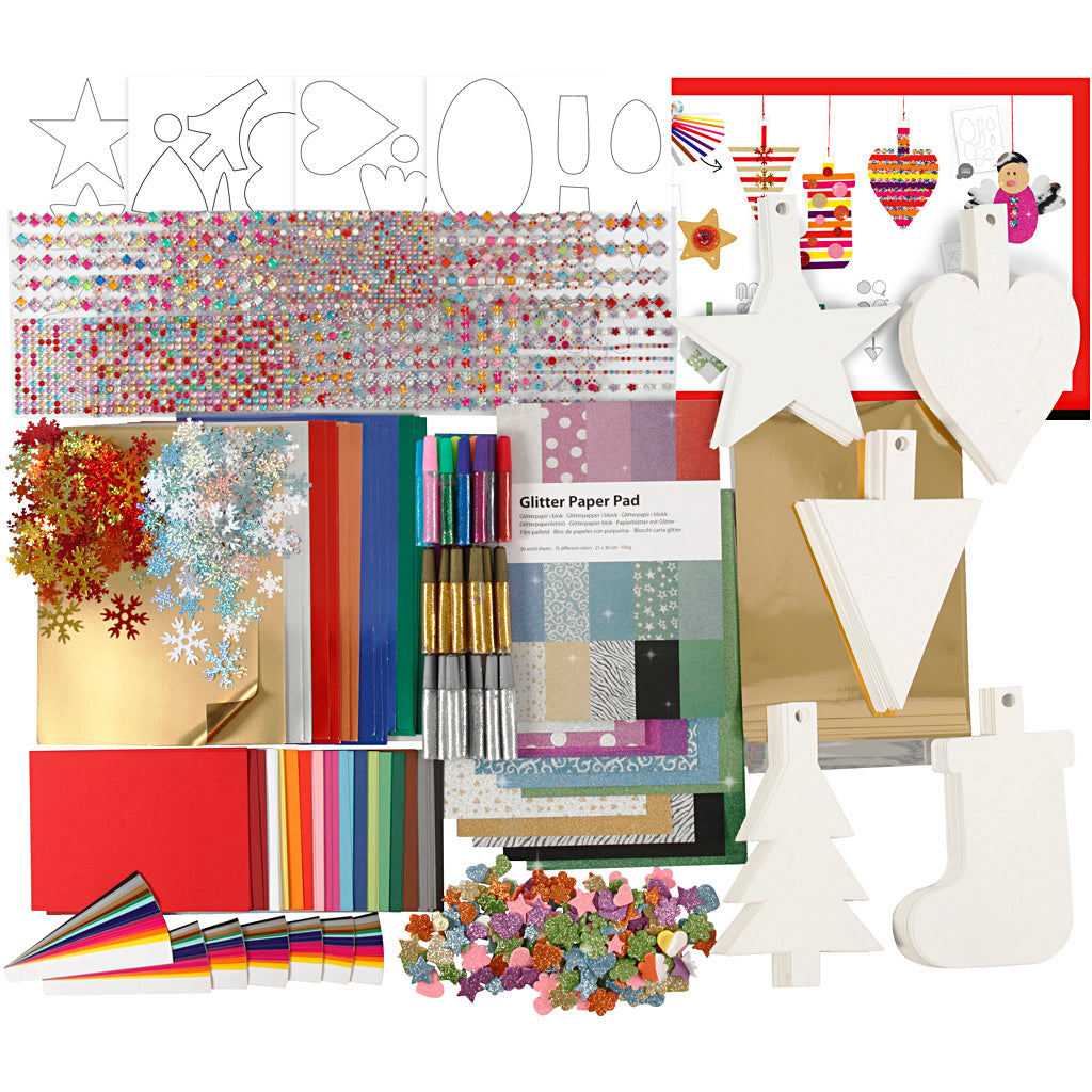 Christmas Decoration Kit, assorted colours