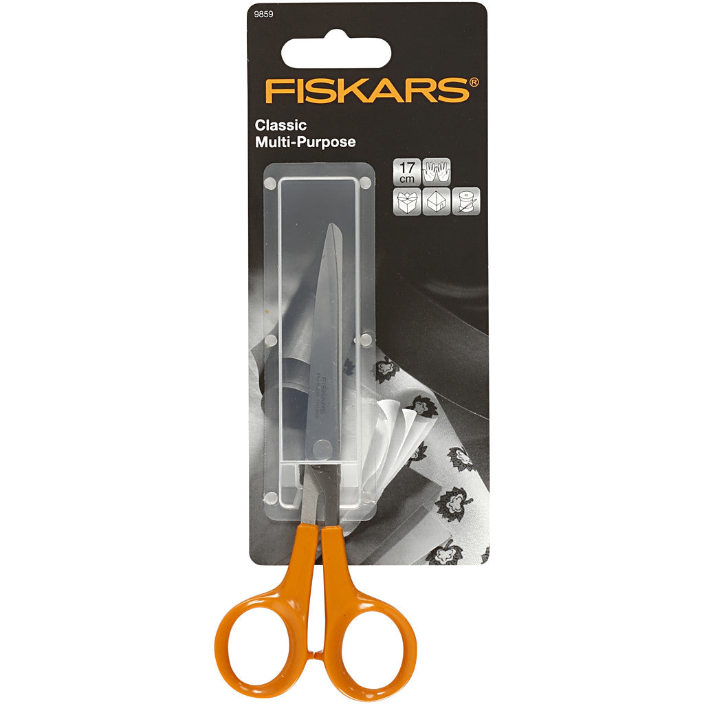 Fiskars Klassieke Universele Schaar, L: 17 cm, 1 stuk [HOB-9859]