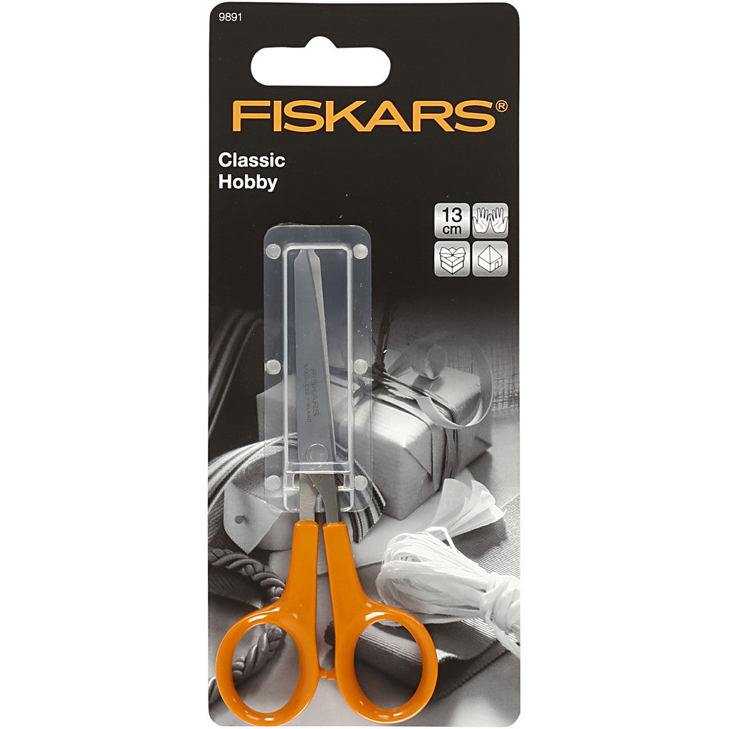 Fiskars Klassieke Algemene Schaar, L: 13 cm, 1 stuk [HOB-9891]