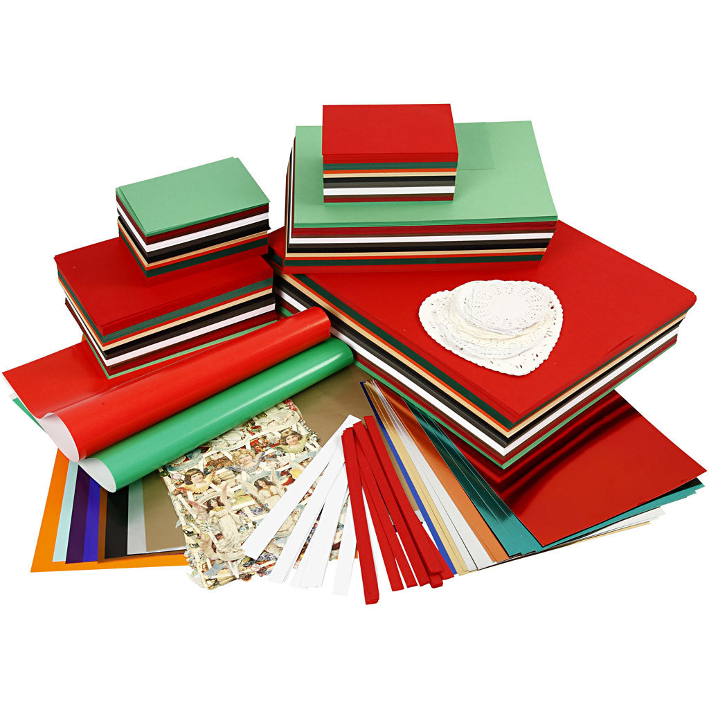 Het Traditionele Kerstkoopje, diverse kleuren, 1 set [HOB-99205]