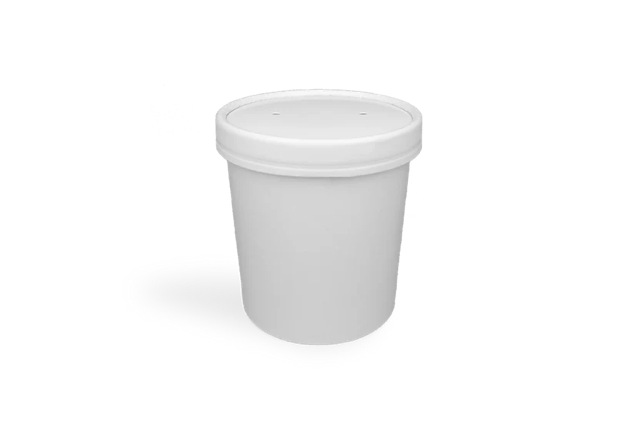 Soepbeker karton 360ml Ø9 cm 12oz wit (500 stuks) [TK-9987071]