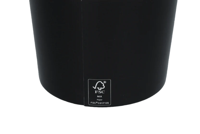 Ijsbeker karton 300ml Ø9 cm 10oz zwart FSC®Mix (1000 stuks) [TK-9987089]