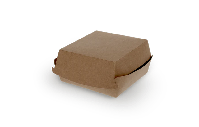 Hamburgerbakje 12x7x12 cm kraft (600 stuks) [TK-9987218]