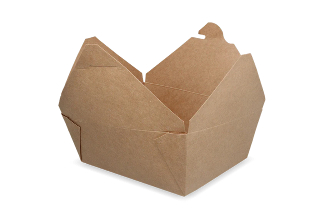 Oosterse Maaltijdbox 12x5,1x15,3 cm 1050ml kraft (400 stuks) [TK-9987299]