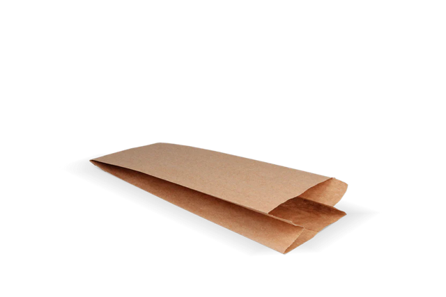 Snackzakken papier (1.5 ons) 9,5x6,5x24 cm kraft 50gr (2.100 stuks) [TK-9987482]